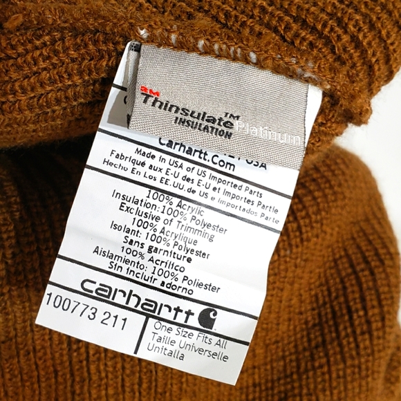Carhartt beanie, Thinsulate, gently used. Unisex - Picture 4 of 4